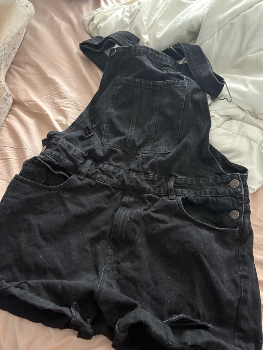 Forever 21 Short Overalls